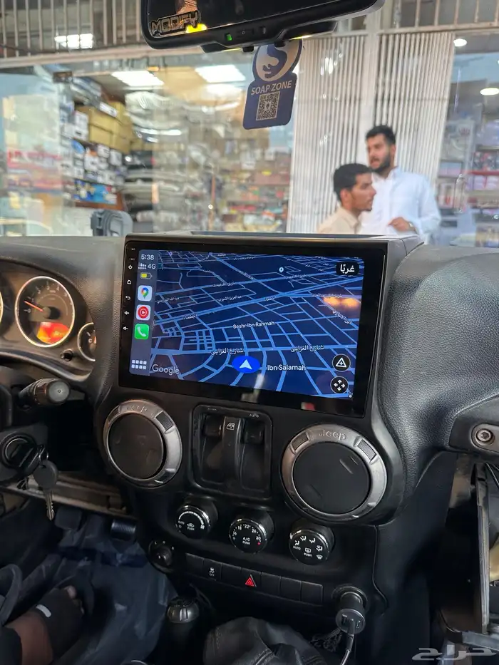 شاشه جيب رانجلر من موديل 2011. إلى 2017Jeep Wrangler screen 0