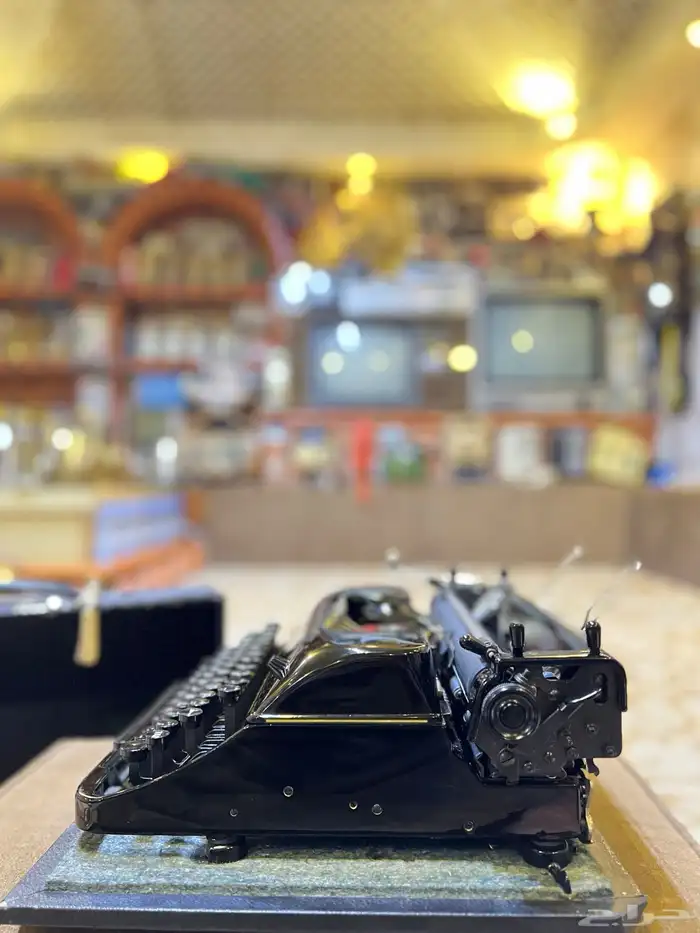 طابعة يدوية ملكية قديمة جدا 1950م تراثية 11