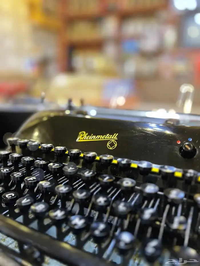 طابعة يدوية ملكية قديمة جدا 1950م تراثية 0