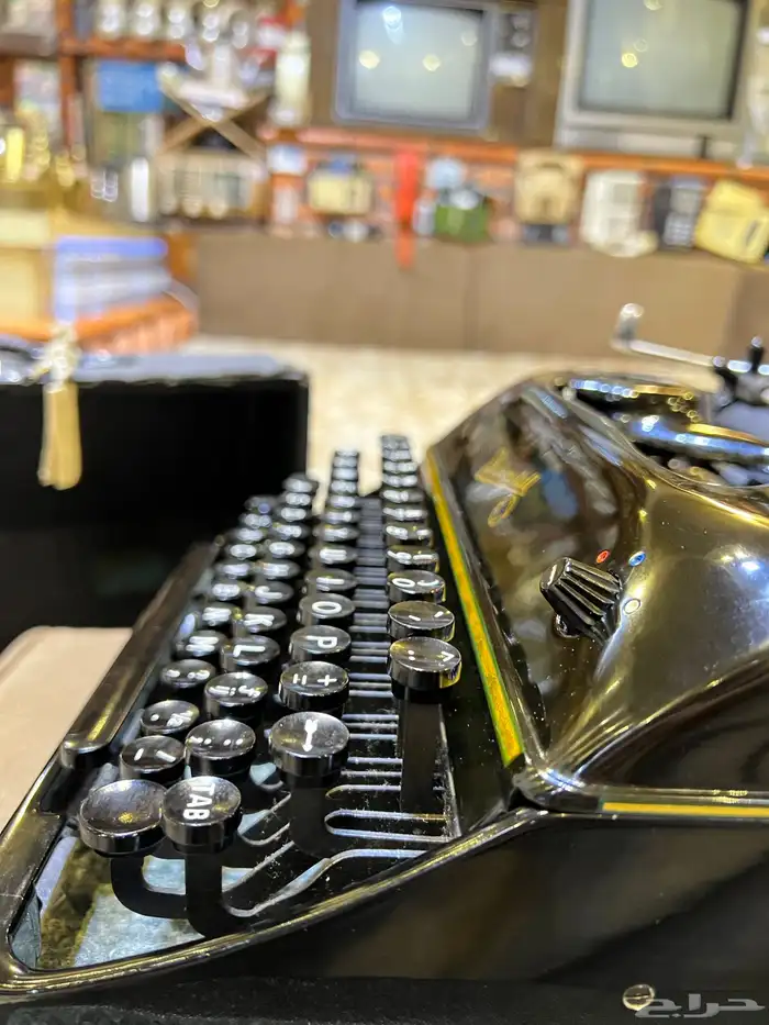 طابعة يدوية ملكية قديمة جدا 1950م تراثية 20