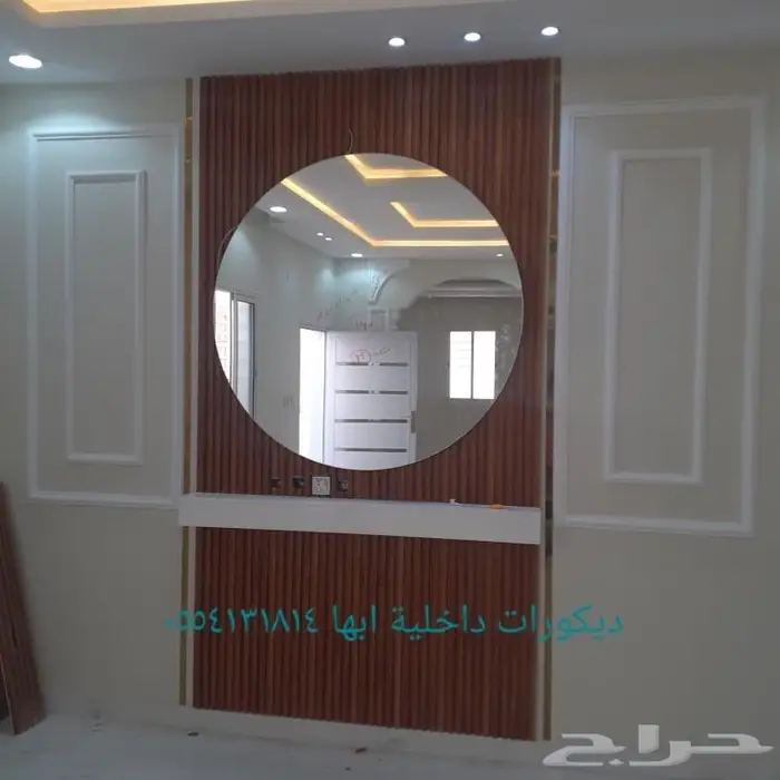 فوم بديل شيبورد تكسيات خشب مرايا مداخل شاشات وجهات 18