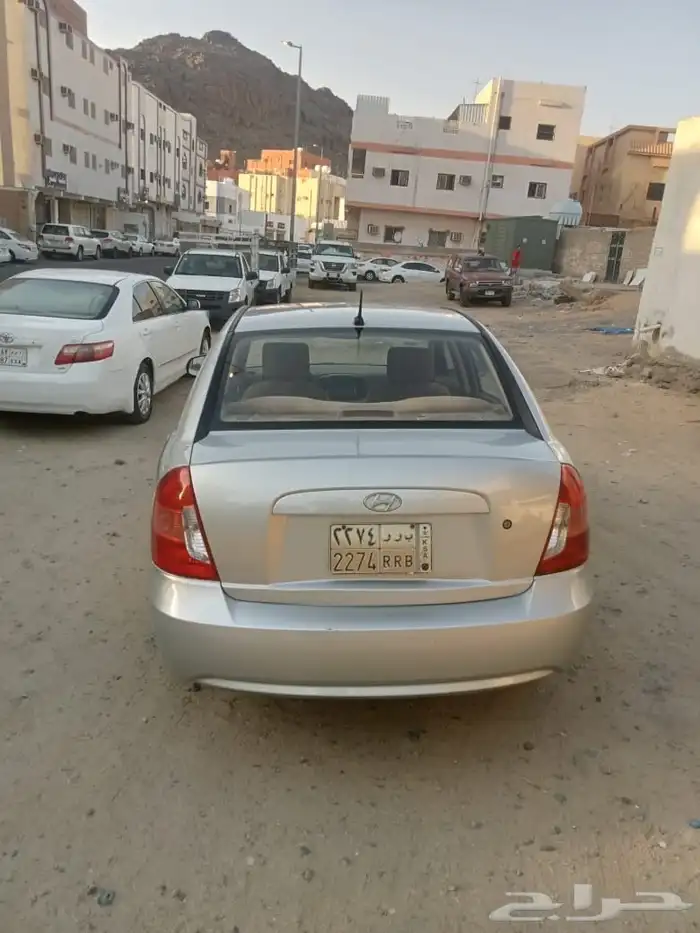 هونداي اكسنت 2009 قير عادي مرشوش كامل فحص اوكي تامن متوفر 2