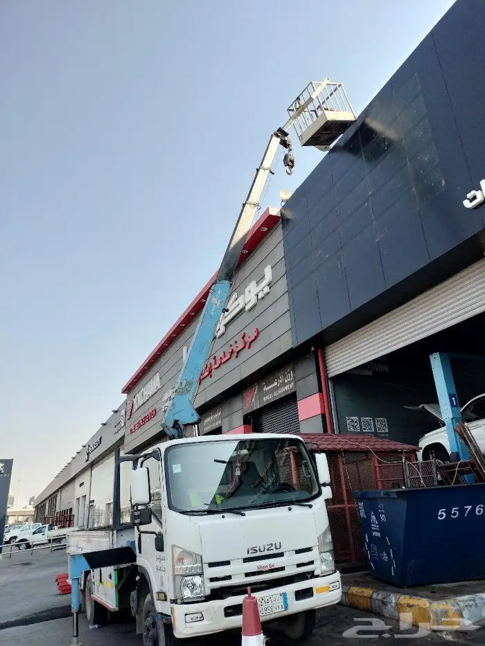 وانش للاا جار جد  Boom Truck for Rent 10