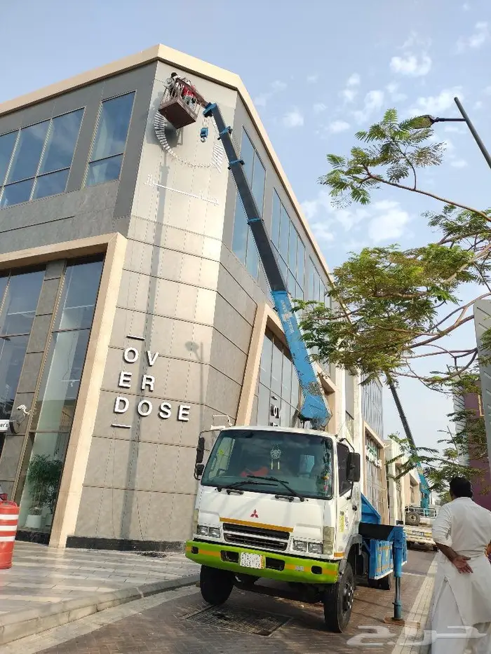 وانش للاا جار جد  Boom Truck for Rent 11