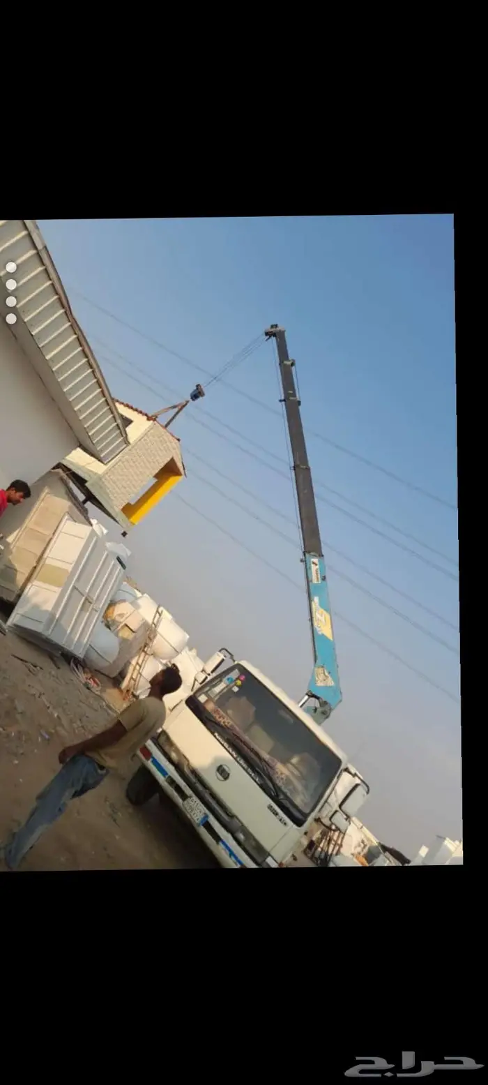 وانش للاا جار جد  Boom Truck for Rent 8