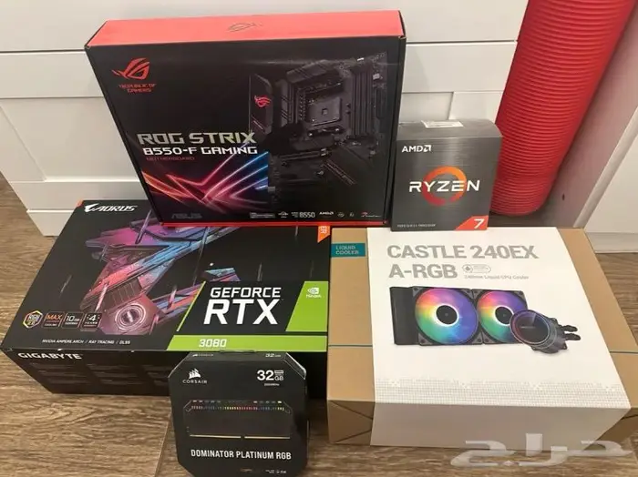 سيت اب قيمنق نظيف RTX 3080 0