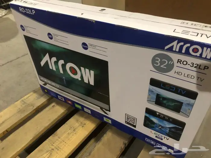 تلفزيون قياسي 32 بوصة بتقنية HD LED من اركيو أسود 2