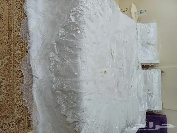 شرشف سرير ممتاز ابيض 2