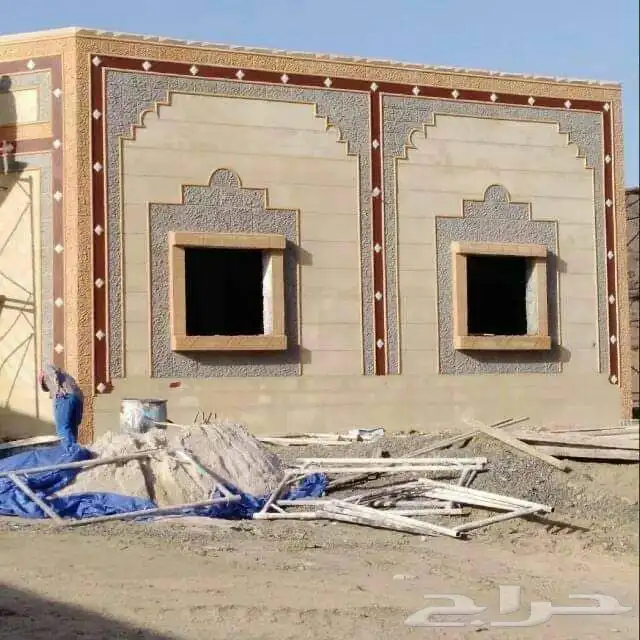 لياسه ملونه بديل الحجر اسمنت ملونه 12