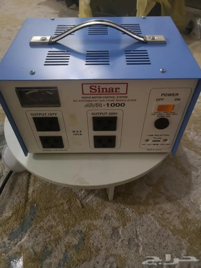 محول كهرباء ياباني 110Vالي 220V حجم1000W 2