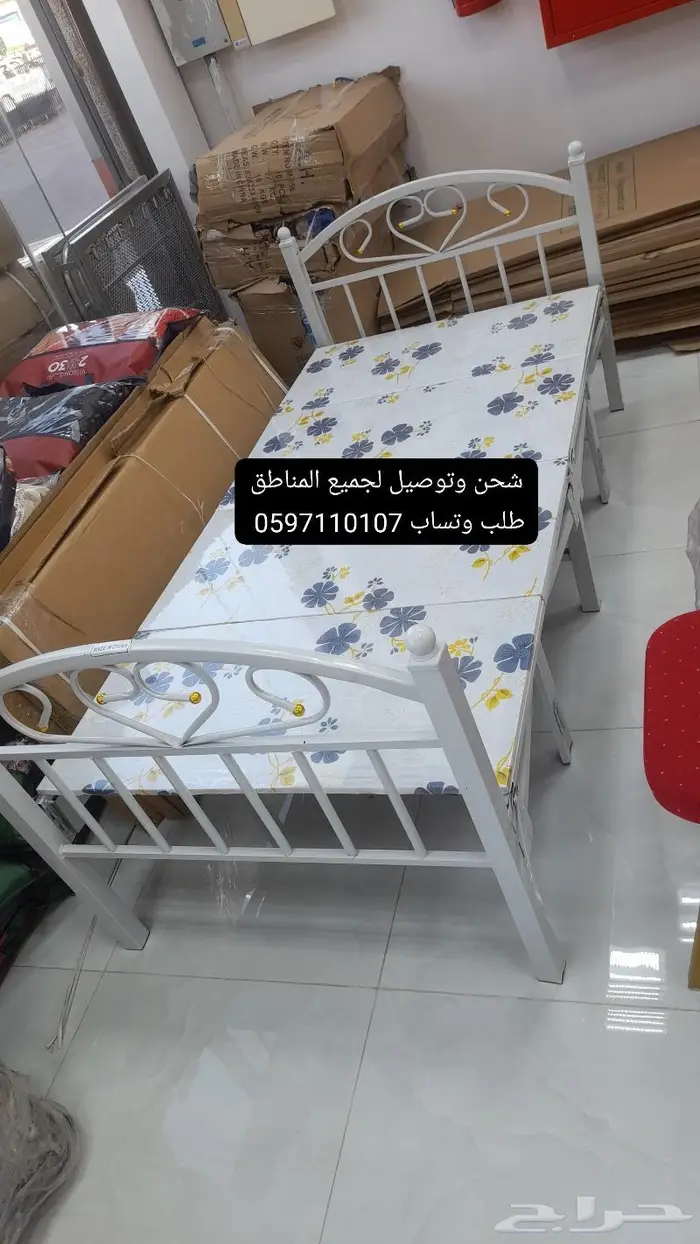 مصنع سرير حديد و خشب مطبق و عادي  جدة 15