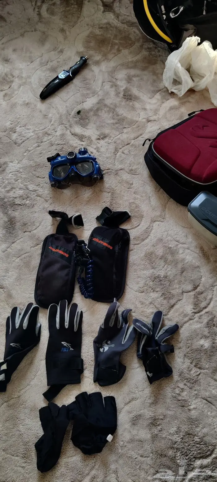 عدة غوص متكاملة 35