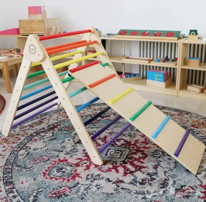 السلم السويدي الخشبي 4