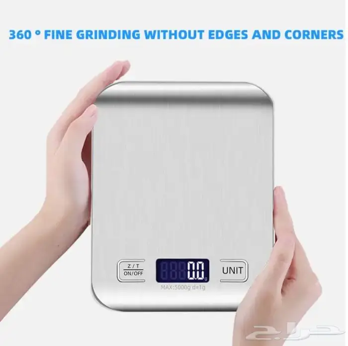 ميزان رقمي للغذاء ستانلس استيل يصل الى 10 كيلو كحد اقصى 3