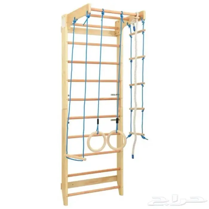 السلم السويدي الخشبي 1