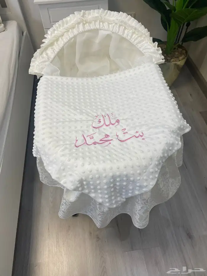 مفارش اطفال تطريز بالاسم 3