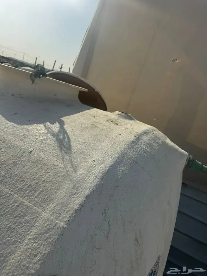 خزان ماء للبيع 20الف التر فيبر المريكي افقي ممتاز اخو جديد 5