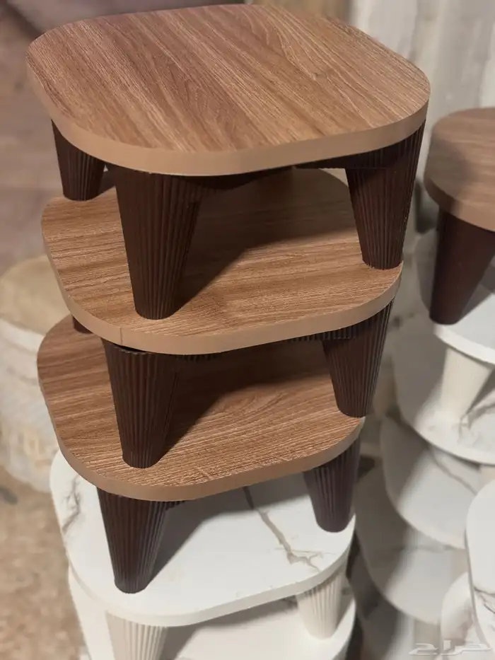 طاولة ارضية قهوة او مجلس خشبي خماسي 20