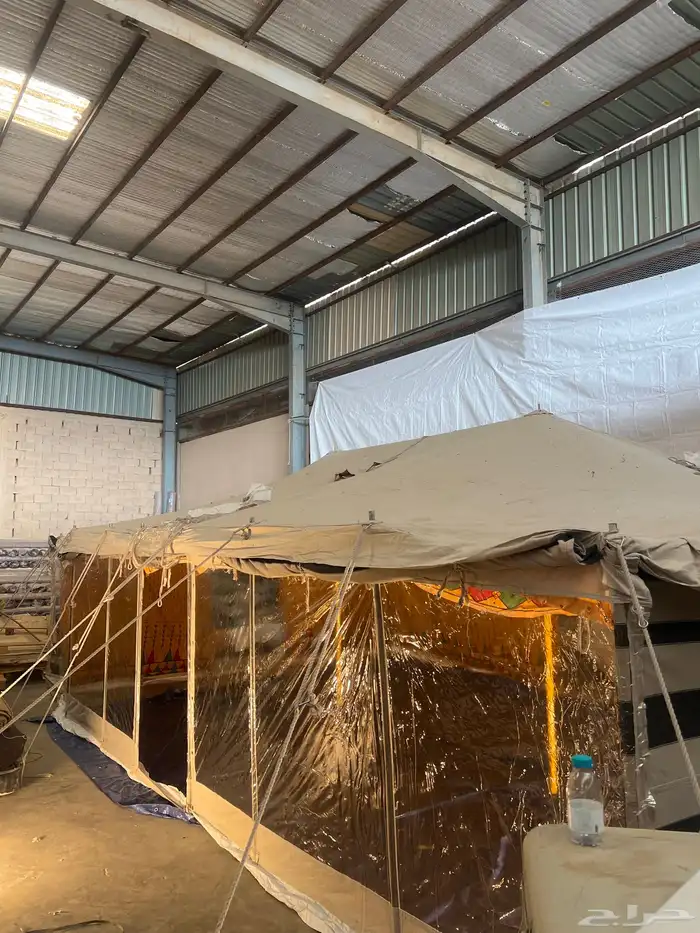 خيمة باكستاني واجها شفاف 0