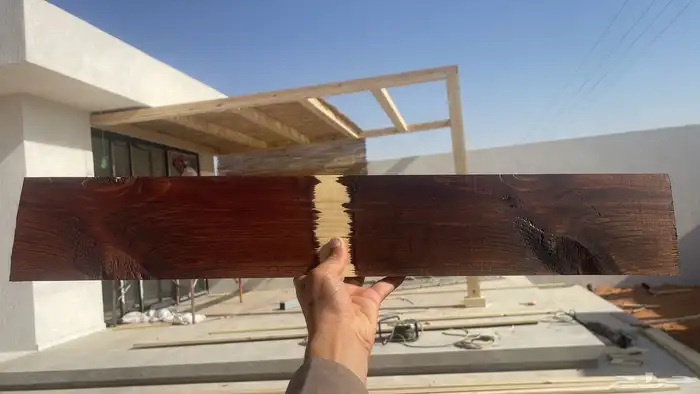 مظلات الخيزران والأخشاب 4
