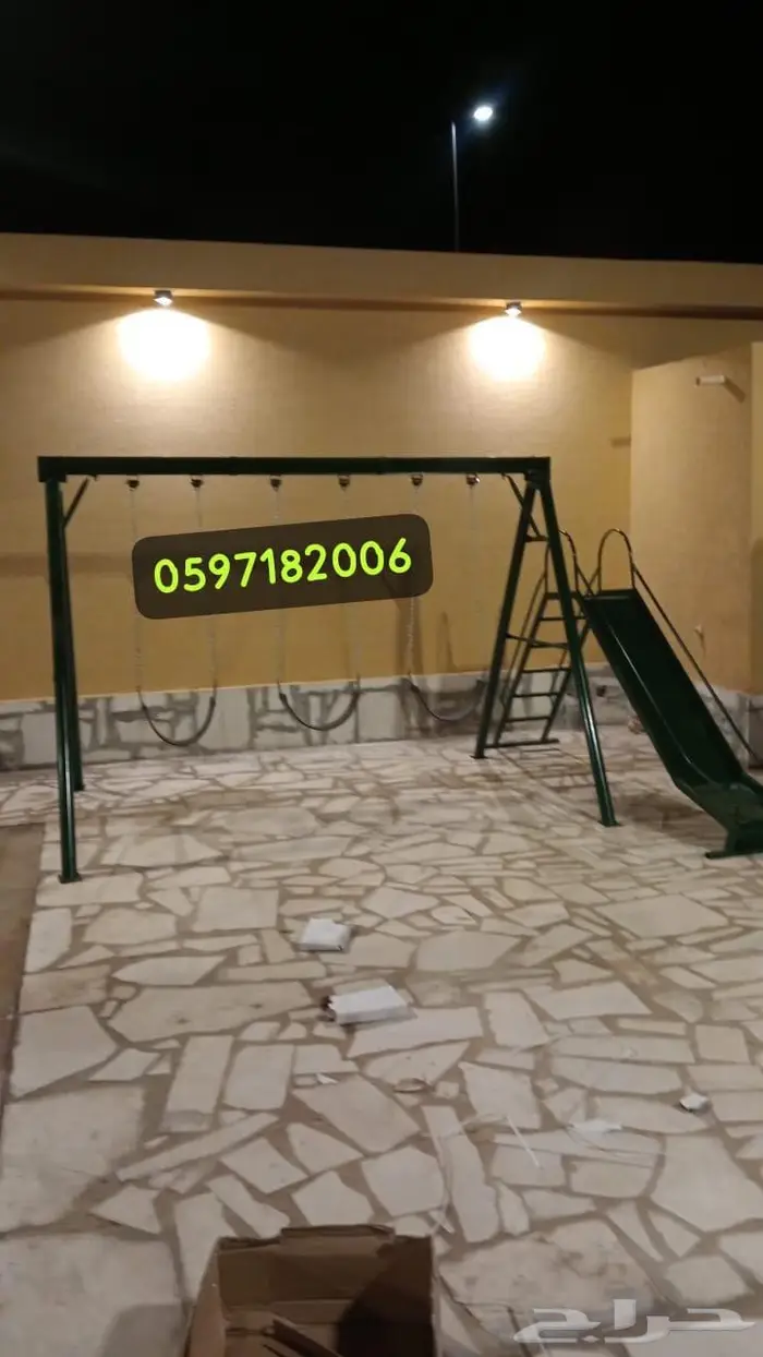 جميع الألعاب والمراجيح جاهزة او تفصيل على الطلب 3