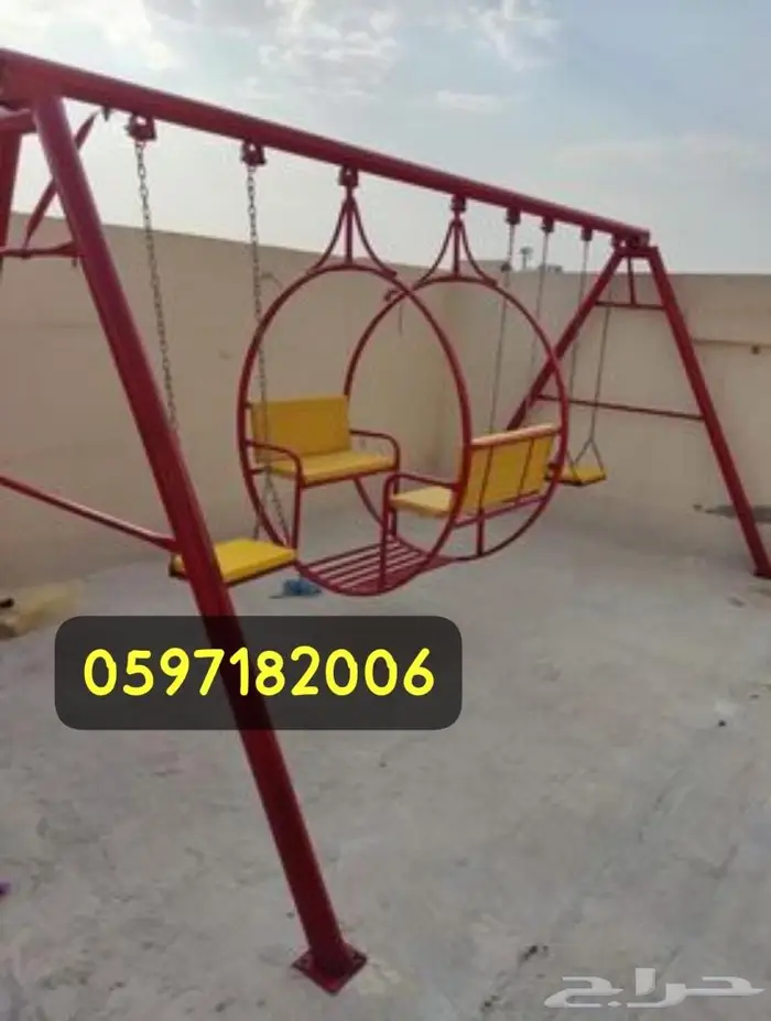 جميع الألعاب والمراجيح جاهزة او تفصيل على الطلب 10