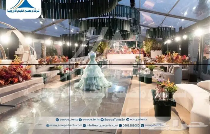 خيام أوروبية رياضية فاخرة وخيام لركوب الخيل 6426 578 055 17
