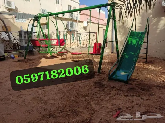 جميع الألعاب والمراجيح جاهزة او تفصيل على الطلب 18