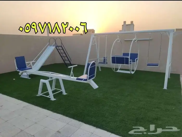 جميع الألعاب والمراجيح جاهزة او تفصيل على الطلب 1