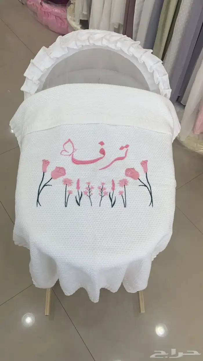 مفارش اطفال تطريز بالاسم 22