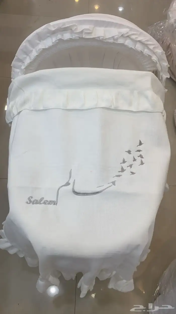 مفارش اطفال تطريز بالاسم 44