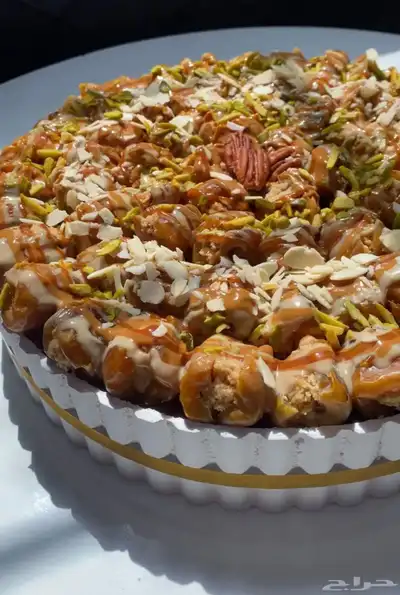 تمور محشيه بأجود أنواع الحشوات والصوصات المميزه يارب توفيقك 3