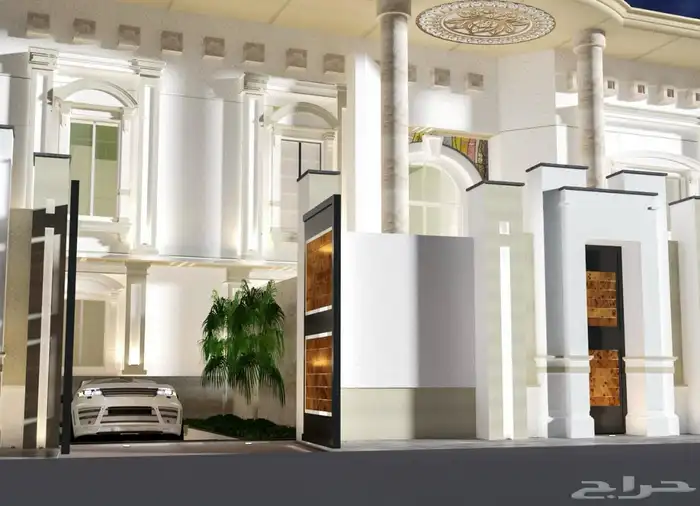 واجهات فلل-تصميم-مصمم-ديكور-واجهات مودرن-معماري-واجهات فلل 17
