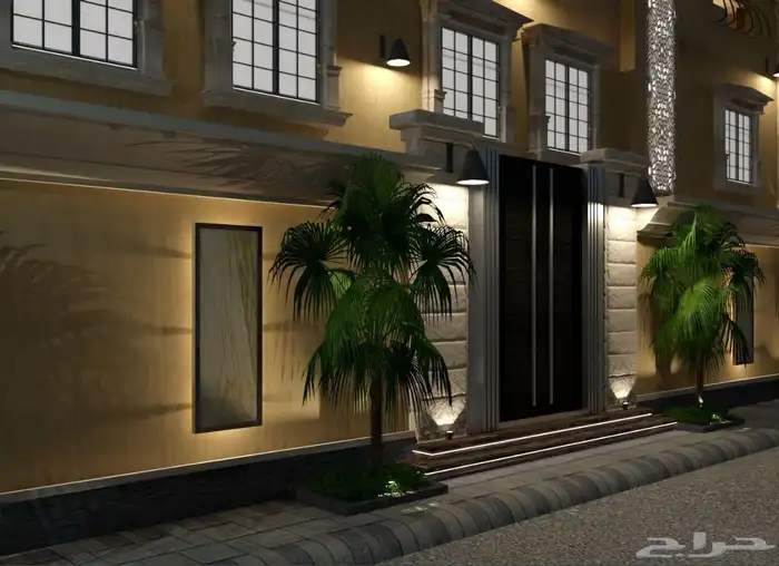 واجهات فلل-تصميم-مصمم-ديكور-واجهات مودرن-معماري-واجهات فلل 13