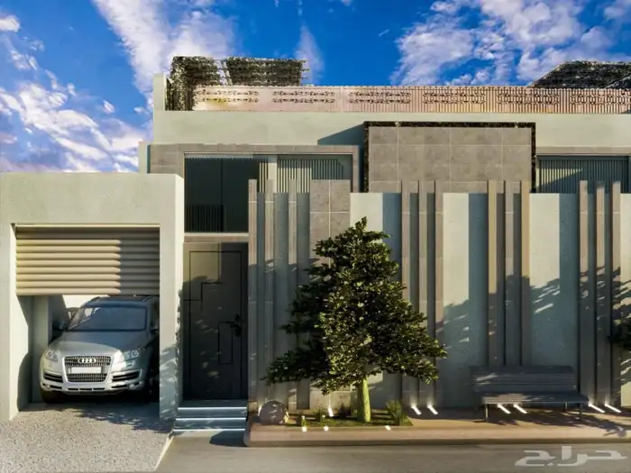 واجهات فلل-تصميم-مصمم-ديكور-واجهات مودرن-معماري-واجهات فلل 15