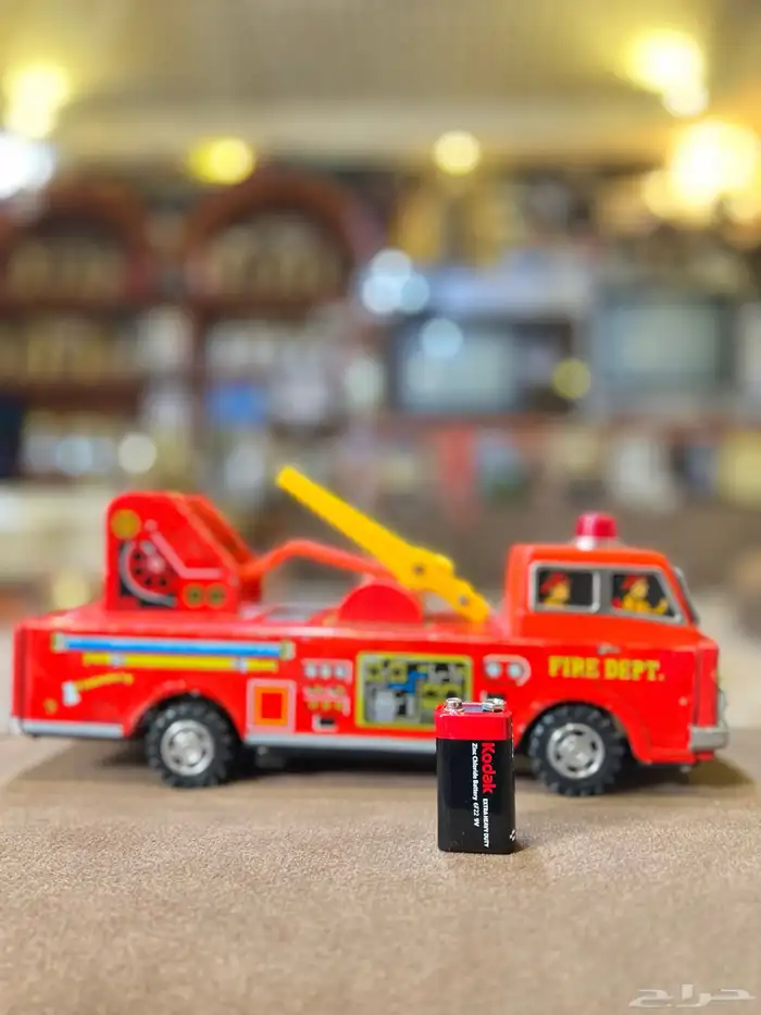 لعبة صاج حديد الدفاع المدني تيوانية قديمة 8