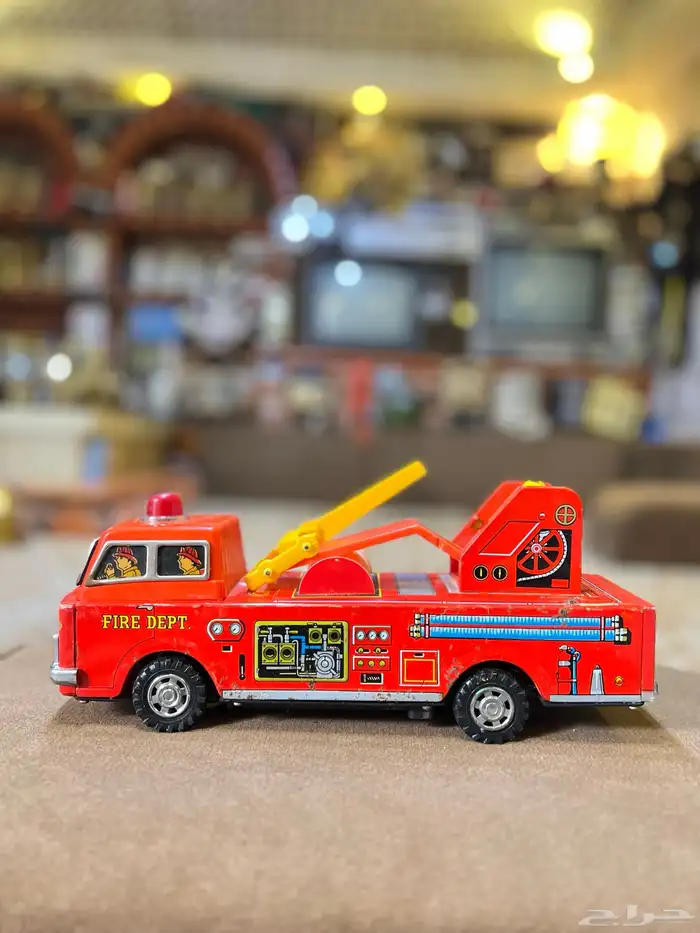 لعبة صاج حديد الدفاع المدني تيوانية قديمة 0