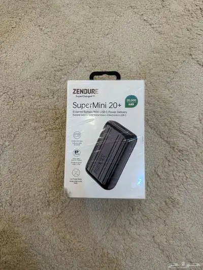 شاحن متنقل زندور سوبر ميني اسود 0