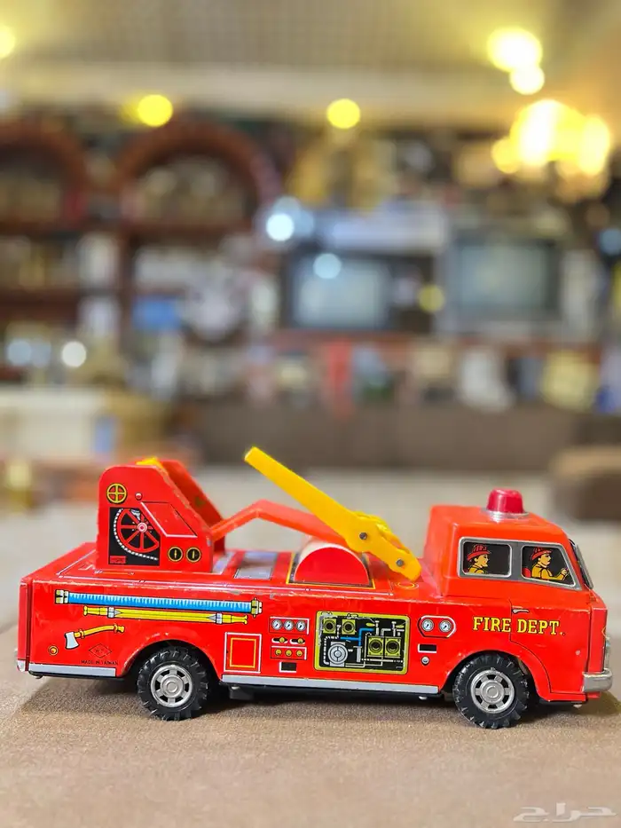 لعبة صاج حديد الدفاع المدني تيوانية قديمة 4