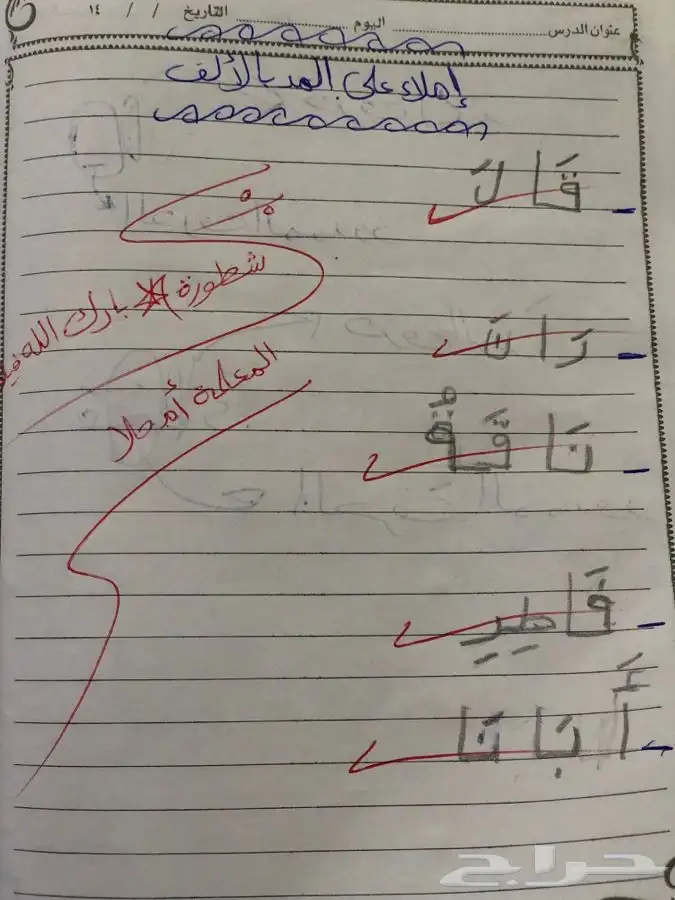 معلمة تأسيس ومتابعة مصرية 6