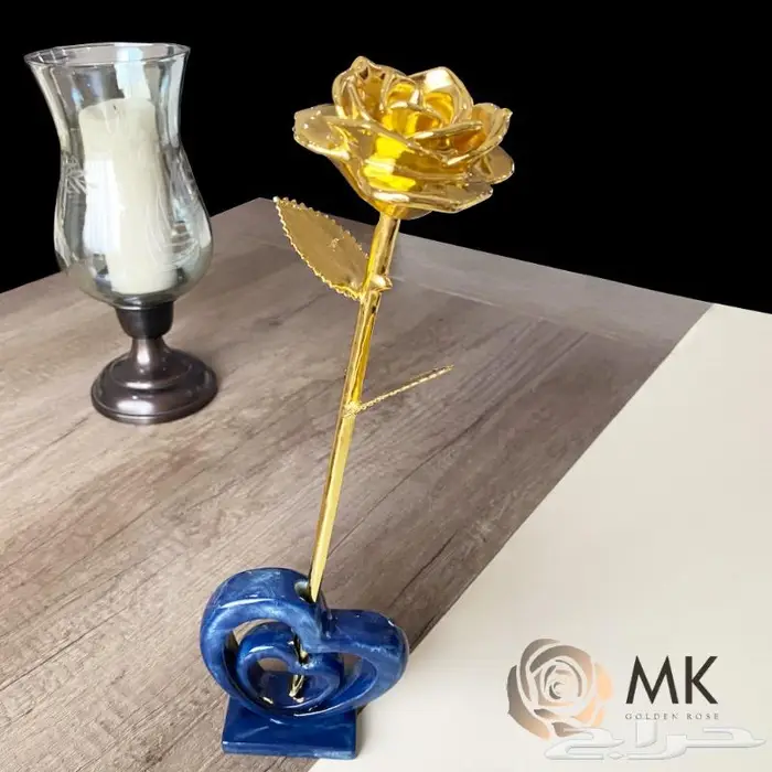 الوردة المطلية بالذهب الحقيقيه الاصلية وزن 170 جم 11