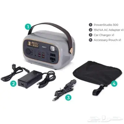 بطارية متنقلة للبر والكشتات   سعة 82 500mAh 1