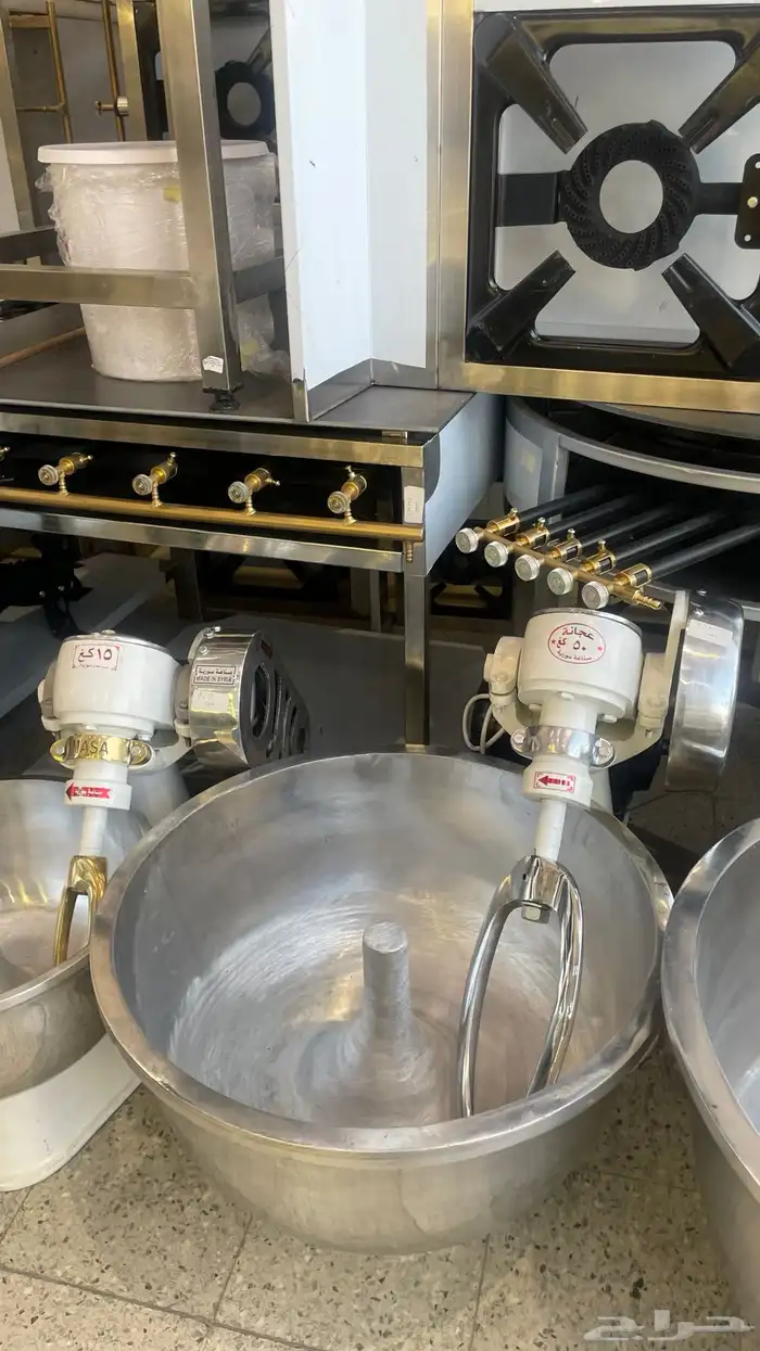 عجانة سوري نحاس عجانه 100 كيلو خلاط عجين استيل معدات مخبز 5