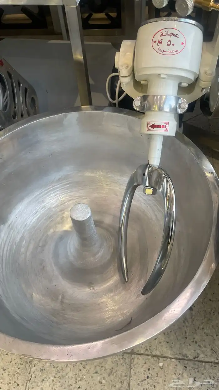 عجانة سوري نحاس عجانه 100 كيلو خلاط عجين استيل معدات مخبز 1