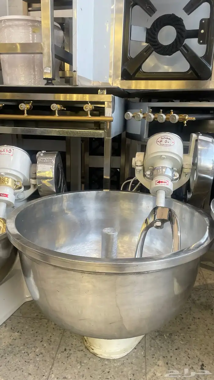 عجانة سوري نحاس عجانه 100 كيلو خلاط عجين استيل معدات مخبز 2