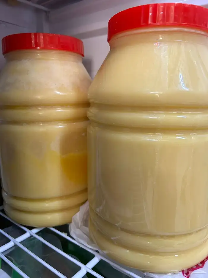 قشد وسمن بقر وسمن غنم 1