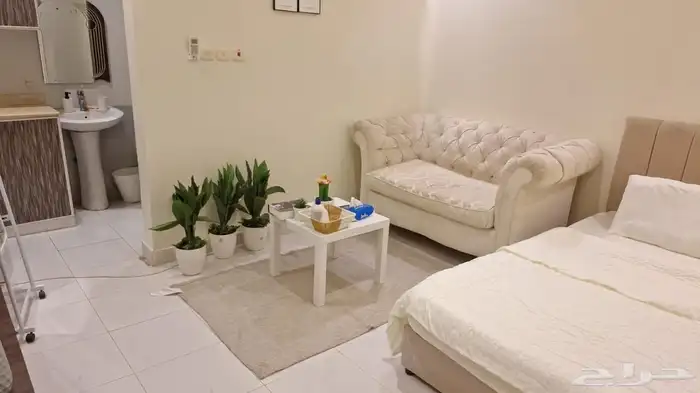استديو مؤثث بسطح خاص للأيجار 0