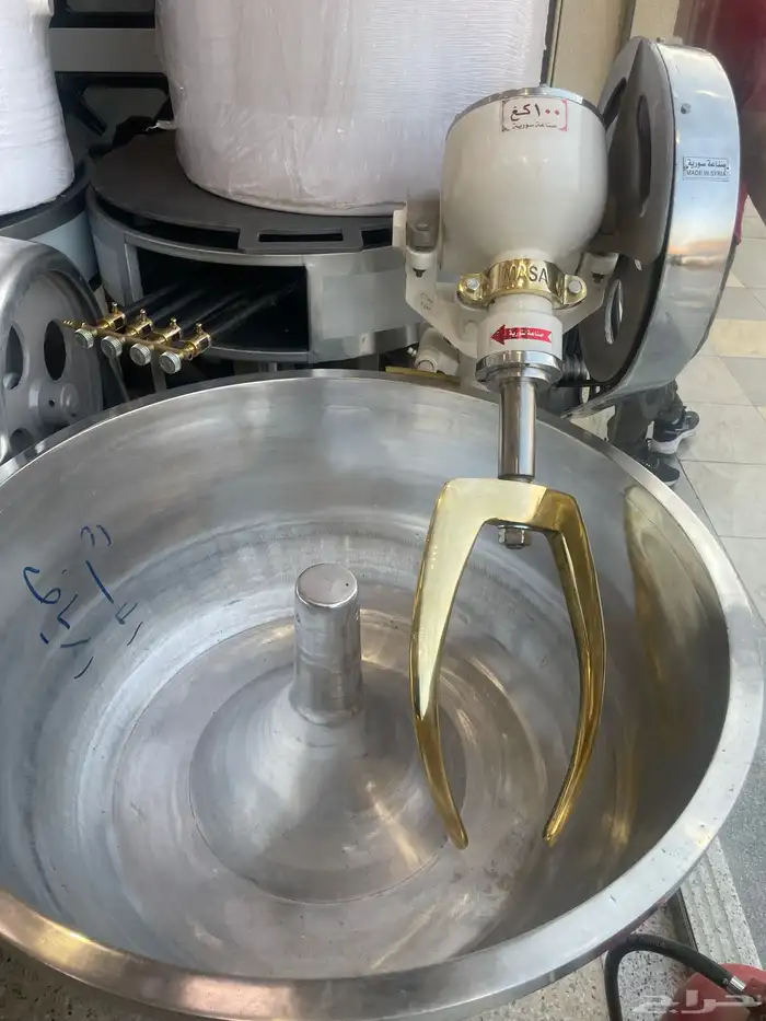 عجانة سوري نحاس عجانه 100 كيلو خلاط عجين استيل معدات مخبز 6