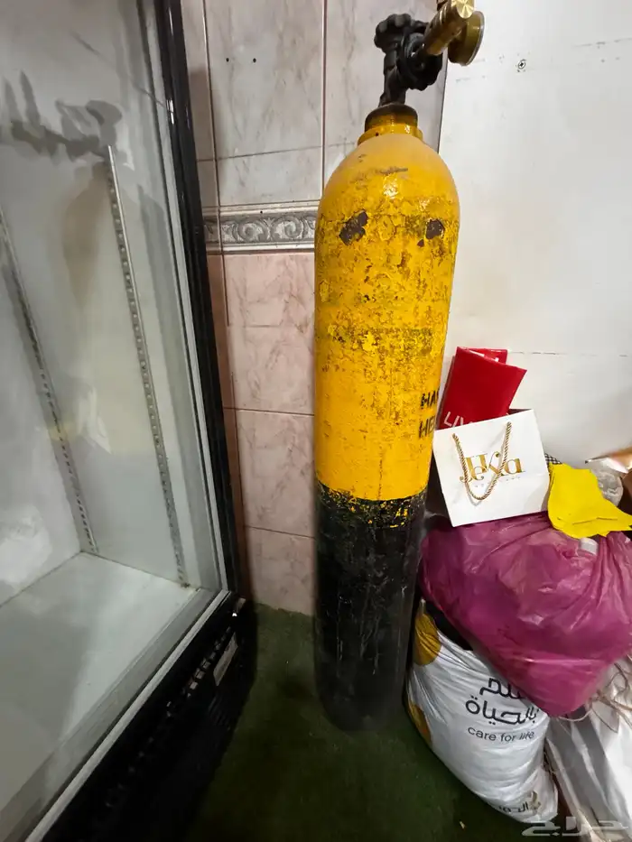 أسطوانة هيليوم حجم كبير فارغة سعر البيع 600 1