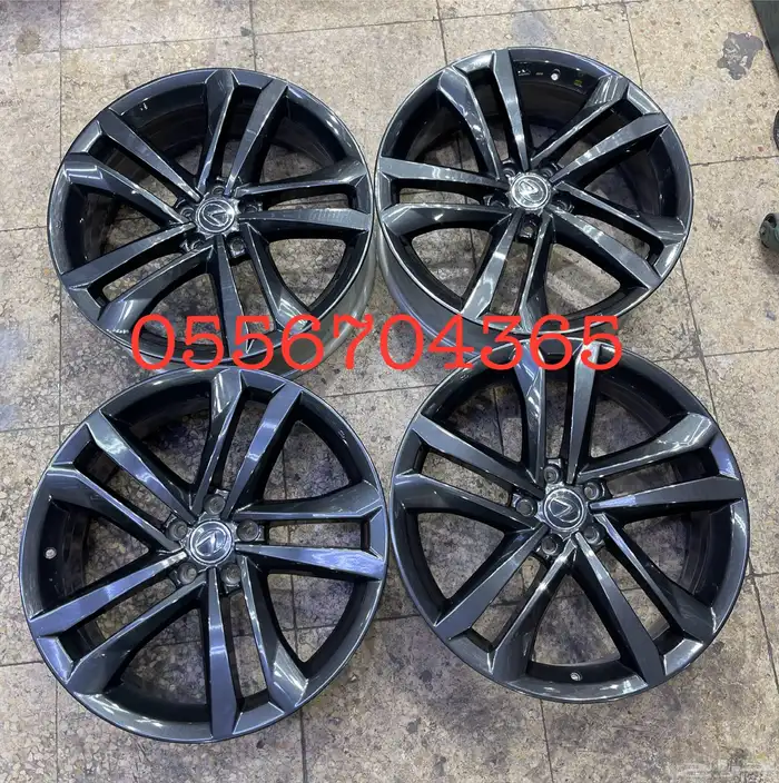 جنوط لكزس NX 350 مقاس 20 اصلي وكالة موديل 2024 0